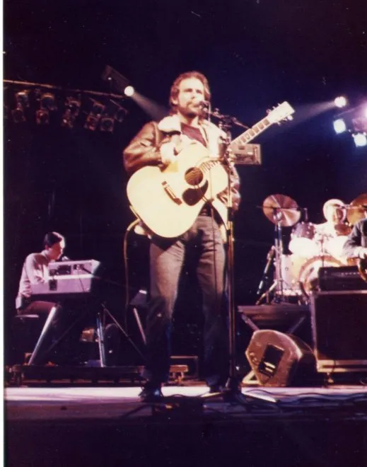 En tournée avec Maxime Le Forestier et Jean Schultheis, 1981